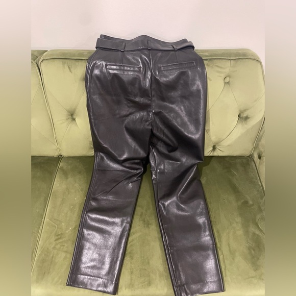 Babaton Belted Vegan Leather Pants - Picture 3 of 3